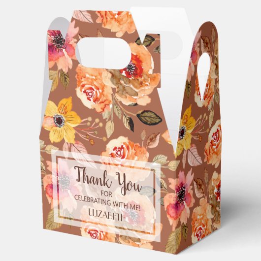 Brautparty für die Blume im Herbst Geschenkschachtel (Geöffnet)