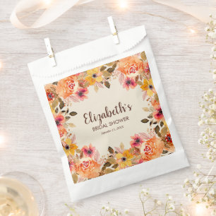 Brautparty für die Blume im Herbst Geschenktütchen