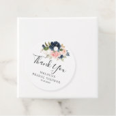 Brautparty für die Blume von Herbst-Gold Geschenkanhänger (Beispiel)