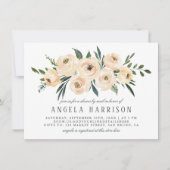 Brautparty für die Farbe Rosa und Farbe des Farbmi Einladung (Vorderseite)