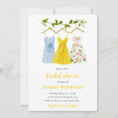 Brautparty für die Sommerkleidung Einladung (Vorderseite)