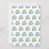 Brautparty für die Sommerkleidung Einladung (Rückseite)