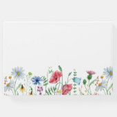 Brautparty für die Weißästhetik Gästebuch (Rückseite)