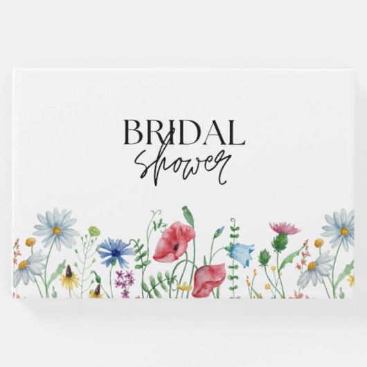 Brautparty für die Weißästhetik Gästebuch (Vorderseite)