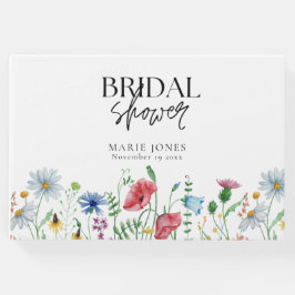 Brautparty für die Weißästhetik Gästebuch