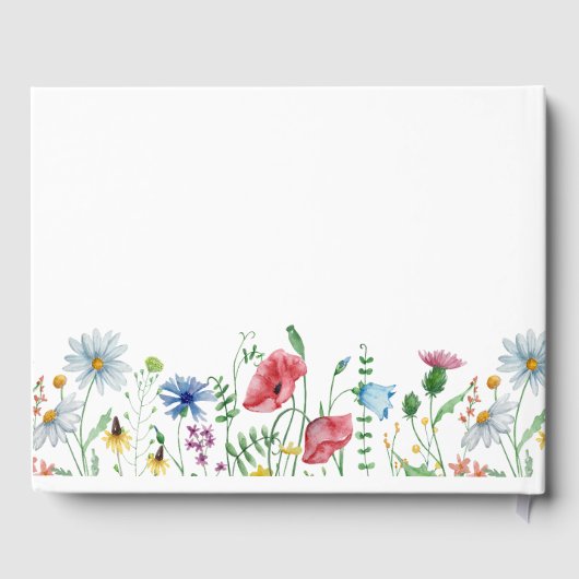 Brautparty für die Weißästhetik Gästebuch (Rückseite)