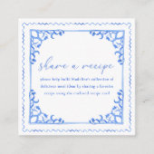 Brautparty für eine Blue Share-Anfrage Begleitkarte (Vorderseite)