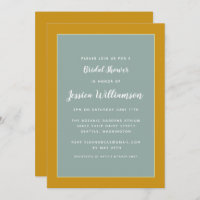 Brautparty für einfache geometrische Mustern und S