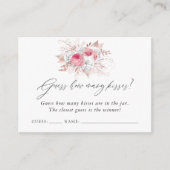 Brautparty für Flora und Fauna Kissing Begleitkarte (Vorderseite)