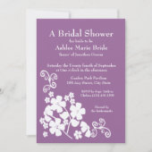 Brautparty für frische Blume Einladung (Vorderseite)