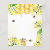 Brautparty für gelbe Blüten (Rückseite)