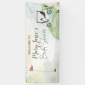Brautparty für Golfer-Banner Banner (Vertikal)