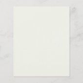 Brautparty für Grünflächen Flyer (Hinten)