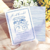 Brautparty für handgezeichnete Blume