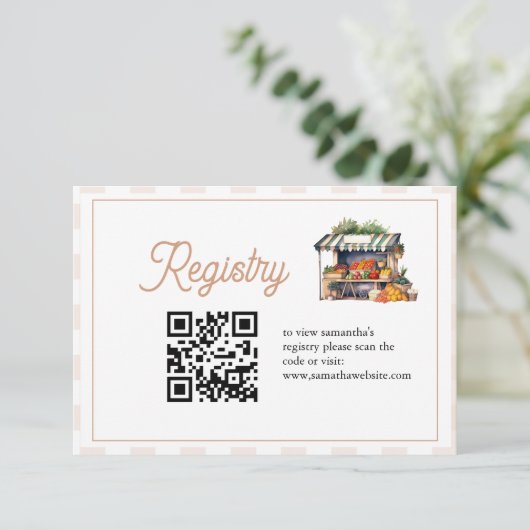 Brautparty für Kabeljau neu Begleitkarte (Stehend Vorderseite)