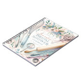 Brautparty für Küchengeräte für Wasserfarben Notizblock (Linke Seite)