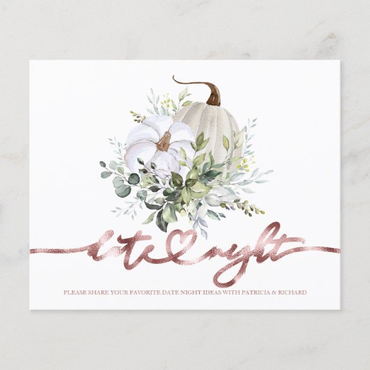 Brautparty für Kürbisgrün (Vorderseite)