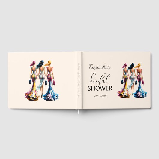 Brautparty für leichte Dressing Gästebuch (Voll)