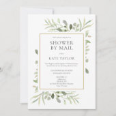 Brautparty für Mail Ferne Vegetation Einladung (Vorderseite)