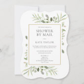 Brautparty für Mail Ferne Vegetation Einladung (Vorderseite)