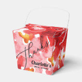 Brautparty für moderne Rose Geschenkschachtel (Vorderseite)