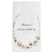 Brautparty für schlichte Wildblume Kleine Geschenktüte (Vorderseite)