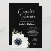 Brautparty für Schwarz-Weiß-Anemonen lädt ein (Vorne/Hinten)