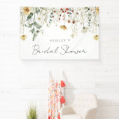 Brautparty für Sommerfeld-Wildblume Banner (InSitu)