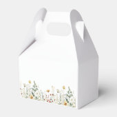Brautparty für Sommerfeld-Wildblume Geschenkschachtel (Rückseite)