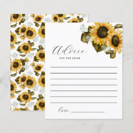 Brautparty für Sonnenblumen