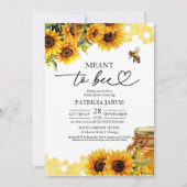 Brautparty für Sonnenblumen Einladung (Vorderseite)