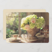 Brautparty für Tabelleneinstellungen Einladung (Vorne/Hinten)