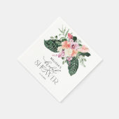 Brautparty für tropisches Wasser Serviette (Ecke)