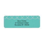 Brautparty für Türkis und Perlen (Vorne)