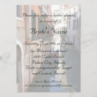 Brautparty für venezianische Thema-Hochzeit