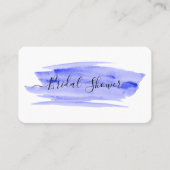 Brautparty für Wasserfarben - Einladung (Vorderseite)