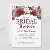 Brautparty für Wasserfarben Einladung (Vorderseite)