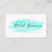 Brautparty für Wasserfarben - Einladung (Vorderseite)