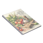 Brautparty für Wasserfarben Gemüse Notizblock (Rechte Seite)