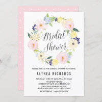 Brautparty für Wasserfarben Pastell