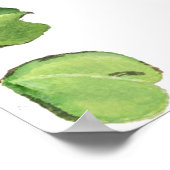 Brautparty für Wasserfarben Poster (Ecke)