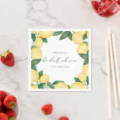 Brautparty für Wasserfarben Serviette (Beispiel)