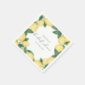 Brautparty für Wasserfarben Serviette (Ecke)