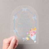 Brautparty für Wasserfarben vom Markt Acryleinladungen (Insitu (Handheld))