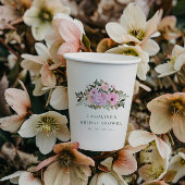 Brautparty für Wasserfarben von Lavendel Pappbecher