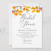 Brautparty für Wasserfarbenfall Einladung (Vorderseite)