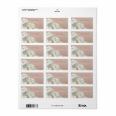 Brautparty für Weißgeschenke Adressaufkleber (Vorne)