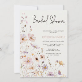 Brautparty für Wildblumen Einladung