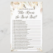 Brautparty Game (Vorderseite)