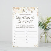 Brautparty Game (Stehend Vorderseite)